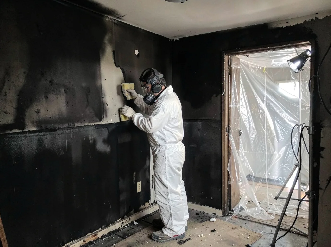 Fire Damage Restoration company in Rufe, OK